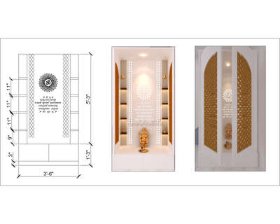 Detail Drawing  #post  #Poojaroom  #mandir  #mandirdesign  #mandirshutter  #InteriorDesigner  #HouseDesigns