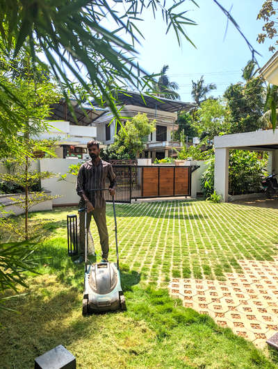 landscape project @parppur Thrissur for Er Rivin Varghese