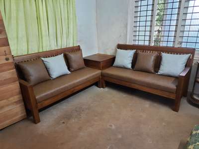 Teak wood sofa, calicut site 9447360359