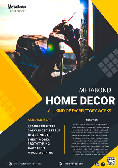WAYANAD BASED HOMEDECOR GROUP PROVIDES AN  AESTHETIC 
TOUCH TO YOUR HOME  #HomeDecor  #homeinterior  #Weldingwork  #BalconyGrills  #StaircaseDecors  #stainless-steel