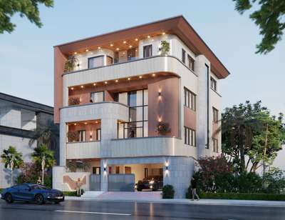 Exterior design by Real space design and developers. 
6377706512.