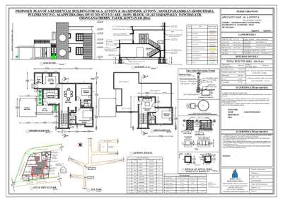 sanction Plan for construction of residential Building at Changanacherry
client: Antony
 Location: changanacherry #plans #FloorPlans #koloapp #kolo #koloeducation  #viralposts #koloviral #signaturesinfrastructures