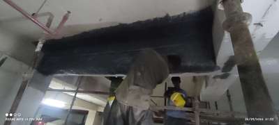 strengthening of beam with carbon fiber wrapping