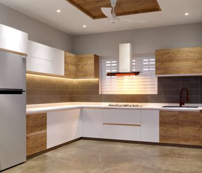 #ModularKitchen  #InteriorDesigner  #woodfinishing   #FlooringTiles