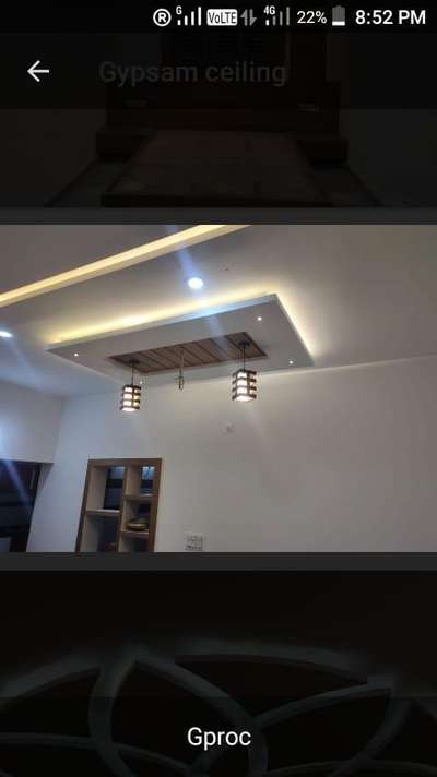 gypsum ceiling