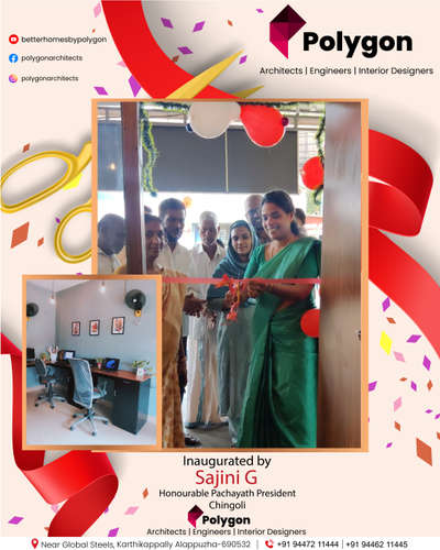 office opening ceremony @karthikappally  #karthikappally #chingoli  #haripad #Architect #archtecturalphotography  #archtectural  #studio #CivilEngineer #InteriorDesigner #licensed #3dmodeling