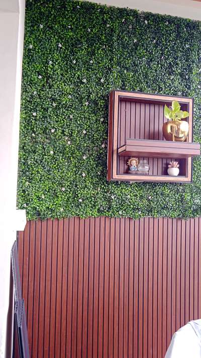 vertical garden and Pvc charcoal panels installed.. 
all interior exterior products are available
#VerticalGarden #Pvc #charcoalpanels #koloviral