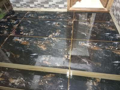 tile flooring goldan appoxy work