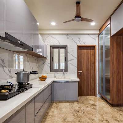 modular kitchen #ModularKitchen #KitchenIdeas #LShapeKitchen #kitchen #KitchenRenovation