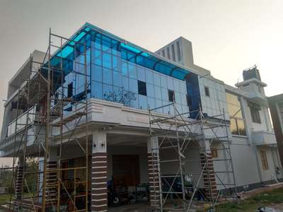 blue glass,glacing, # glass #facadedesign  #blue  #WindowGlass
