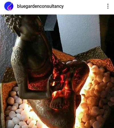 Beautiful exclusively hand carved and moulded polymer Buddha sculpture  2.5 feet  #buddha  #buddhastatues  #LandscapeGarden  #lightingdesign