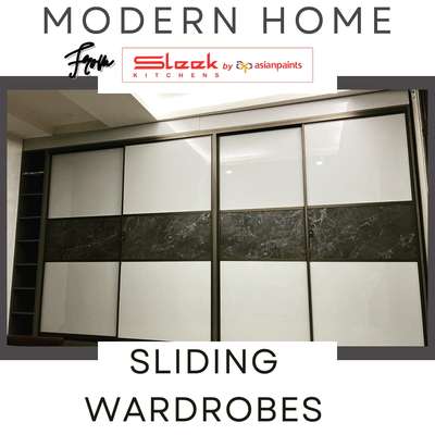 Sliding Wardrobe from Sleek Kitchen by Asian Paints #4DoorWardrobe #WardrobeIdeas #WardrobeDesigns #SlidingDoorWardrobe #wardrobeimages #LivingroomDesigns #LUXURY_INTERIOR #luxuryinteriors #luxuryvillas #luxurykitchen #kochi #Kozhikode #Thiruvananthapuram #ModularKitchen #Modularfurniture #modularwardrobe #Ernakulam #muvattupuzha #Kottayam #thiruvalla #trichur #topinteriordesigners #top10interiors #topcarpenter #toptobottomkitchen