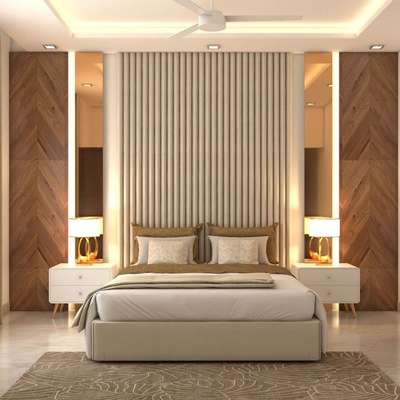 Bedroom interior  #BedroomDesigns  #BedroomDecor  #MasterBedroom  #BedroomCeilingDesign  #LUXURY_BED