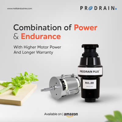 Upgrade your food waste disposal game with Melita's powerful and reliable food waste disposers! Our disposers come with higher motor power, ensuring smooth and efficient operation that can handle all kinds of food waste. And with our longer warranty, you can trust that your investment in sustainability will be protected for years to come. Experience the power of Melita's food waste disposers today and join us in our mission to reduce food waste and promote a cleaner, greener planet. 


#Melita #FoodWasteDisposer #Sustainability #HigherMotorPower #LongerWarranty #EfficientOperation #ReduceFoodWaste