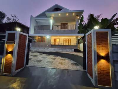 Ready to House Warming... @palakkad #Palakkad #2000sqftHouse #Kottayam #Completed