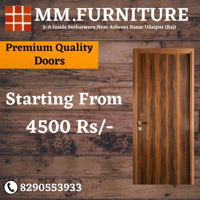 Best Doors at Best price 🤑
.
.
#mmfurnitures
#udaipur 
#lakecity 
#furnitureudaipur 
.
.
#doorinstallation 
#doorsindia 
#woodenfurniture 
#woodendoors 
#bestfurnituredesign 
#trendypost 
#udaipurdiaries 
#indiapost 
#indiadoors 
#doorindia