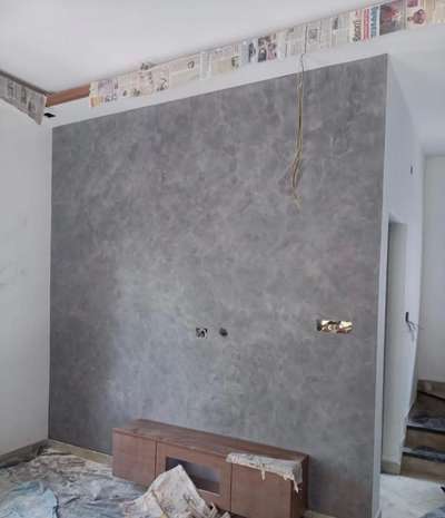 cement finish texture work