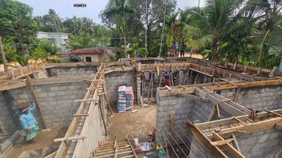 name: nahla sherin
place : Thrissur 
1440sqft
 #workinprogress #Thrissur #below1500sq