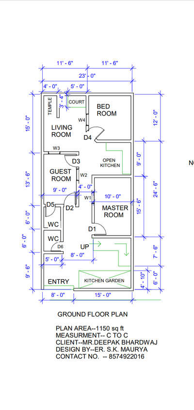 3bhk plan