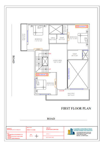 40x50 first floor plan