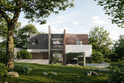 Split, a compact yet spatially rich residence in
Kottayam, designed for seamless indoor-outdoor living. Set on a relatively small plot, the built mass is divided into two blocks, with a lush green corridor running through the heart of the home. This central landscape spine forms an open-air courtyard, connecting all the spaces, both visually and experientially. The result is a home where nature isn't just around the architecture, but integrated within it, offering light, ventilation, and a constant dialogue between built and unbuilt.

Currently under construction, stay tuned for more!

#Split #DeSolveStudio #ArchitecturelnKerala #CourtyardHouse
#TropicalModernism #IndoorOutdoorLiving #ModernResidence
#CompactDesign #GreenCorridor #KeralaHomes #DesignlnProgress
#OngoingProjects #ContemporaryArchitecture