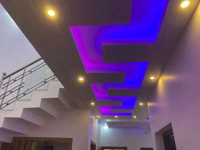 #Architectural&Interior #LivingroomDesigns #GlassHandRailStaircase