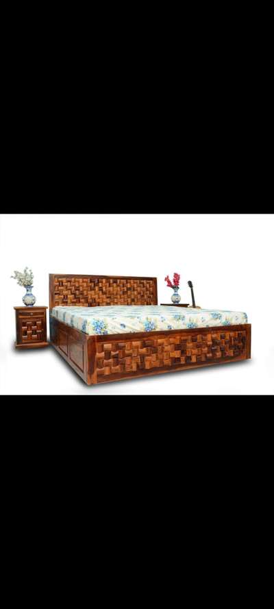 *BEd King Size*
Wooden bed with storage box and matt finish (wood use teak wood)