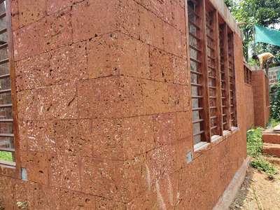 Exposed Laterite (Paper Joint) Wall work at site.

#laterite #exposed #noplaster #lessmaterial #temperaturecontrol #ecofriendly #greenbuilding #keralatraditional #architecture #civilengineering #construction