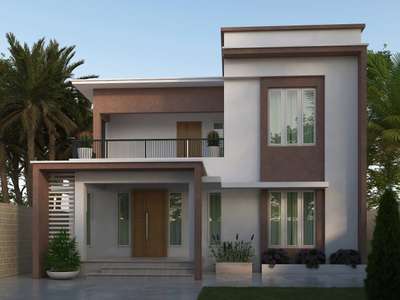 #newhousedesigns #2000sqftHouse #Thrissur #ContemporaryHouse