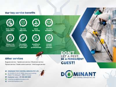 PEST CONTROL SERVICES 
 #Anti-Termite  #cockrochescontrol  #RODENTCONTROL
 #birdproof  #all_kerala