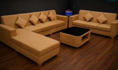 Premium Modern L-Shape Sofa Set
Apne living room ko dijiye ek naya aur royal look! Hamara ye sofa na sirf dekhne mein stylish hai balki long-lasting comfort bhi deta hai.
​Fabric: High-quality breathable fabric (easy to clean).
​Frame: Mazboot Sheesham/Teak wood ka istemal.
​Foam: 40-density premium foam jo saalo-saal chale.
​Warranty: 10 saal ki warranty.