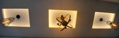 This is corridor area design.. with cove and pendent light's