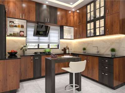 #KitchenIdeas #KitchenInterior #interiorpainting #kichenmodels #Kozhikode #3DPlans #2DPlans