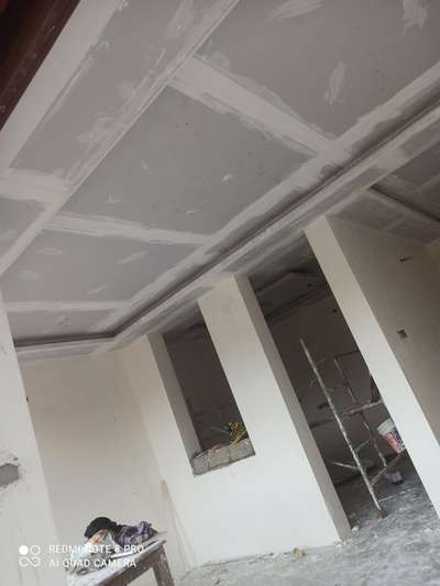 Latest Gypsum Ceiling and Gypsum Plastering work