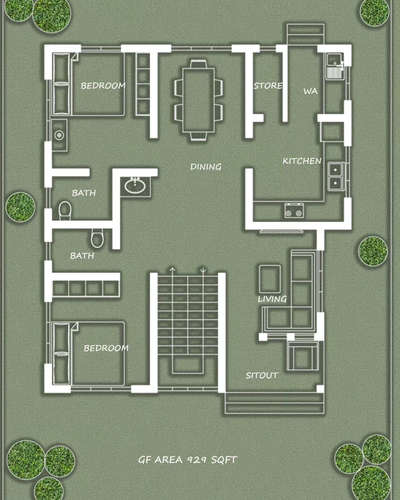 4bhk home designed for a land of 6 cents. budget 30 lakhs.
#4BHKPlans #WestFacingPlan #1500sqftHouse