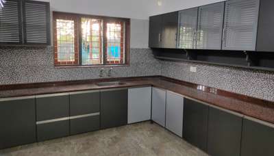 modular kitchen aluminum