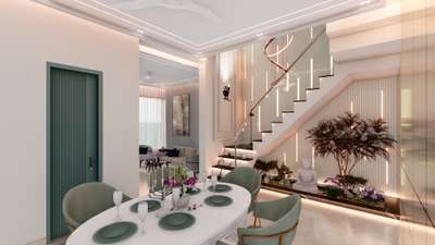 ✨ Modern Luxury Residence | Interior Design Concept
A perfect blend of elegance, functionality, and modern aesthetics. This residence is designed with a double-height living experience, warm ambient lighting, and a sophisticated material palette to create a timeless yet contemporary home. 
📍 Designed with attention to detail and spatial harmony.
📩 DM for interior design consultations & project inquiries.
 #interiordesign   #luxuryinteriors  #modernhomedesign  #kolodesign  #residentialdesign  #luxuryliving  #moderninteriors  #falseceilingdesign  #StaircaseDesigns  #diningdesign  #LivingroomDesigns  #kitchendesign  #interiorinspiration  #indianinteriors  #dreamhomedesignideas  #interiorconcept  #homestyling  #architectsofindia