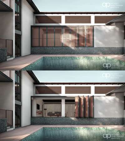 SLIDING FOLDING PARTITION.
Swimming pool.
CONTACT for 3D view services and floor plan services.#3Dviews #3dvisualizer #swimmingpool #backyard #pool #poolDesign #poolvilla #swimmingpools 
 #beachhousestyle #beachvibes #villa_design #villaproject #beachhouse  #beachresort #Residencedesign #residencekerala #residence3d #3dhouse #3dbuilding 
#mudplaster #mudhouse #curtainwall #facadedesign #facadelovers #keralastyle #TraditionalHouse #modernarchitect #keralamodernhouses #modernism #tropicalarchitecture 
#ElevationHome #വീട് #veedudesign #veed #tropicalhouse #tropicalmodernism #Minimalistic #KeralaStyleHouse #southindianarchitecture #architecturedesigns #Architectural&Interior #ElevationDesign #tropicaldesign #poolside #calm #calmingcolors  #wavespattern #parametricdesigns #parametricarchitecture #moderntraditional 
#slidingfolding #SlidingDoors #FoldingDoors #partitiondesign #partitions #partitionsystems #parametricdesigns #parametric #all_kerala #southindia #kerala_architecture #luxuryvil