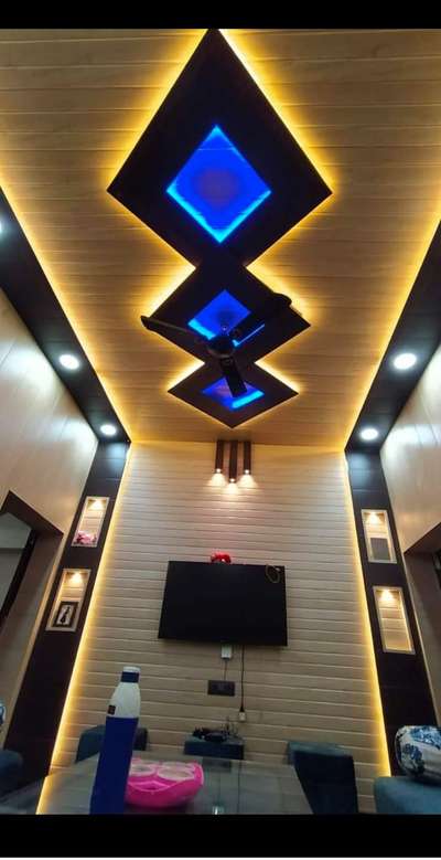 #PVCFalseCeiling and bed Wall Panel installation for contact 8769365077