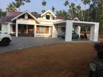 Residential building at Ponkunnam 
#home construction