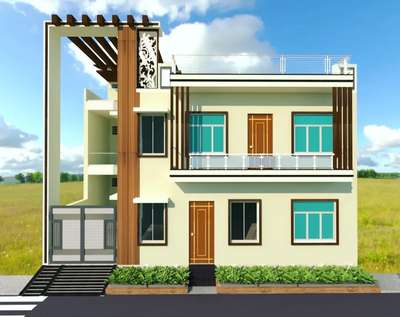 Project 70(B) 43x33 Floor plan and 3D...