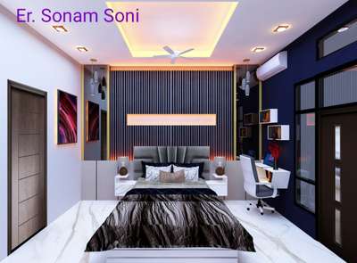 Luxury bedroom interior design#khandwa#RAC indore