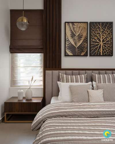 Modern contemporary bedroom 
 #BedroomDecor  #InteriorDesigner  #architecturedesigns  #ContemporaryHouse  #ContemporaryDesigns  #ModernBedMaking