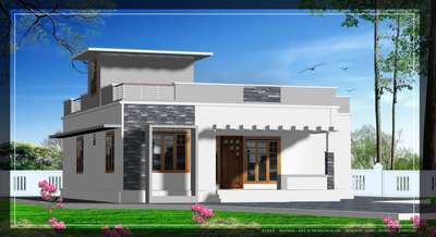 #Small home 
design -
malappuram distrct#
1250/sft area:
finishing work:::!