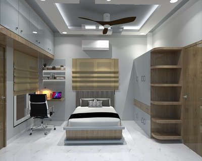 Boy Bedroom Design 
Location Bhopal