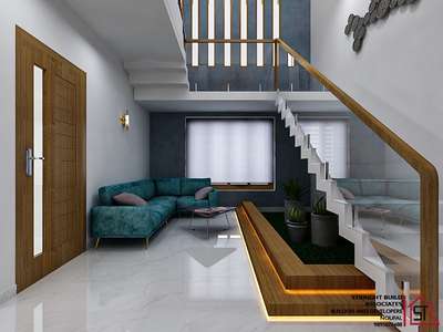 Small stair area
 #StaircaseDecors  #Kannur  #Thalassery  #InteriorDesigner  #visualizer  #freelancerdesigner  #Architectural&Interior