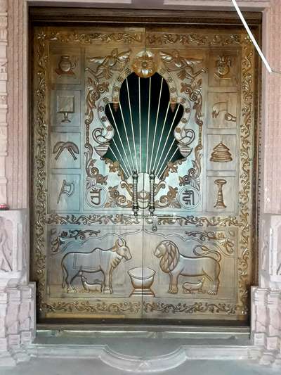 mandir main door design