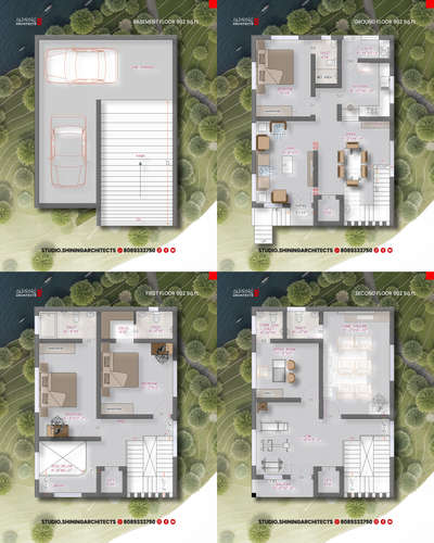 🏡✨ Redefining Vertical Luxury! ✨🏡
This 3600 sq.ft four-storey modern residence blends sleek design with smart functionality. Each level is thoughtfully crafted — from elegant living spaces to serene bedrooms and open terraces 🌿. The clean lines, large glass openings, and minimalist geometry reflect modern contemporary architecture at its finest — bold, balanced, and timeless.

#ModernHomeDesign #FourStoreyHouse #LuxuryLiving #ContemporaryArchitecture #UrbanResidence #DreamHome #MinimalDesign #ModernElevation #ArchitecturalExcellence #SmartSpaces #LuxuryInteriors #SleekDesign #ElegantArchitecture #ModernLifestyle #fourstorey
