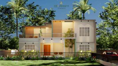 SAK Designs ongoing project @Thrissur.
3200 Sqft Courtyard House - Contemporary Design, 4 Bed.

Service all over Kerala & parts of South India.

#ElevationHome #architecturedesigns #Architect #Architectural&Interior #kerala_architecture #architecturedesigners #best_architect #bestexterior #modernhome #ultramodern #ultramodernhouse #moderndesign #modernarchitecturedesign #homeelevation #homeexterior #ContemporaryDesigns #ContemporaryHouse #HouseConstruction #contemporary #semi_contemporary_home_design #FlatRoof #FlatRoofHouse #flatroof&sloped #fusion #fusionarchitecture #fusiondesign  #TraditionalHouse #SlopingRoofHouse #beautifulhouse #beautifulhomes #beautifulhomedesigns #HouseConstruction #HouseDesigns #KeralaStyleHouse #LandscapeGarden #LandscapeIdeas #LandscapeDesign #landscapedesigner #compoundwall #compoundwalldesign #gates #NaturalGrass #trusswork #trussdesign