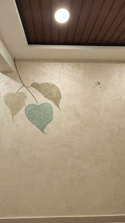 dune finish with leafs  #TexturePainting  #WallDecors  #LivingRoomWallPaper  #WallDesigns  #WallPainting  #Designs  #HouseDesigns  #WallDesigns  #wallart  #wallartwork  #leaf  #leafmural  #royalplay  #royale  #simpledesign  #simpledesignwork